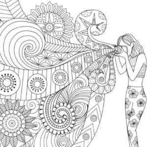 Free Adult Coloring Picture To Color In