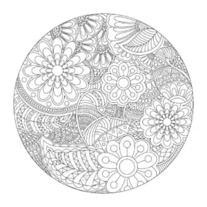 Free Adult Coloring Picture To Color In