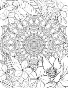 Free Adult Coloring Picture To Color In