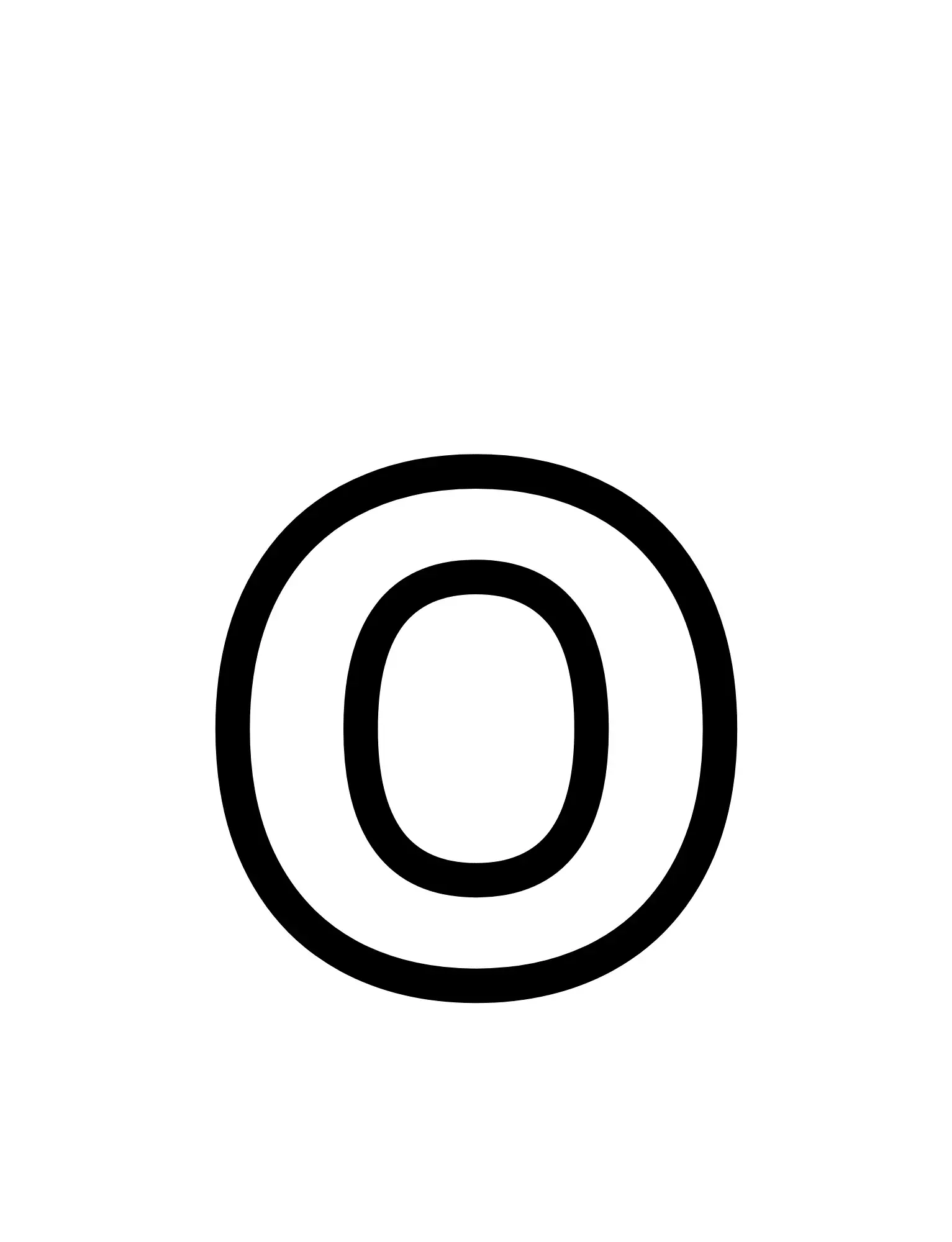Free Alphabet Letter Picture To Color In