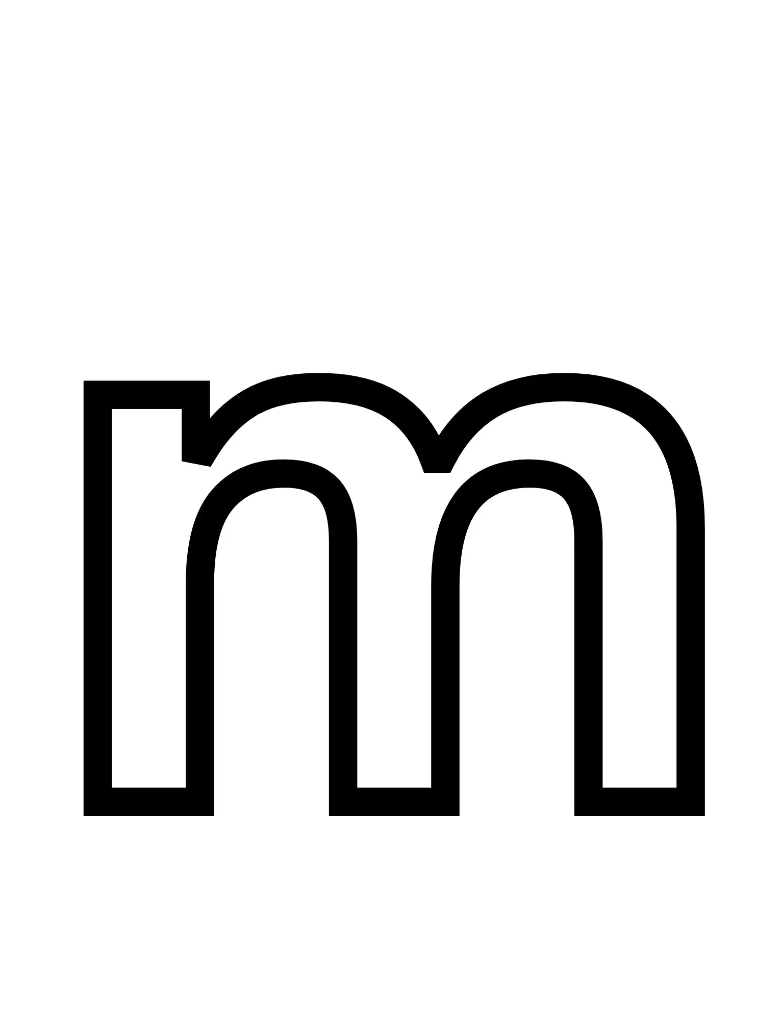 Free Alphabet Letter Picture To Color In