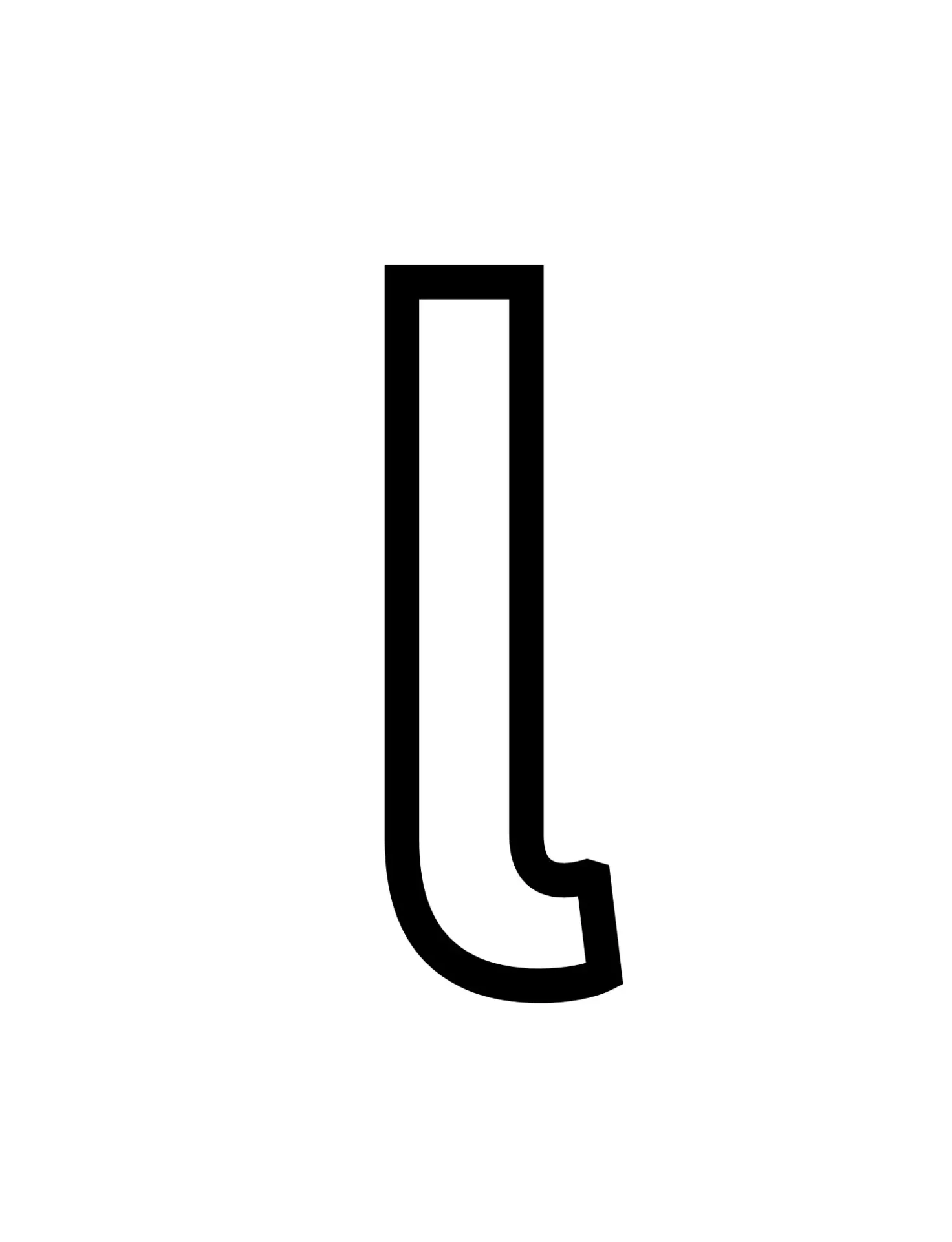 Free Alphabet Letter Picture To Color In