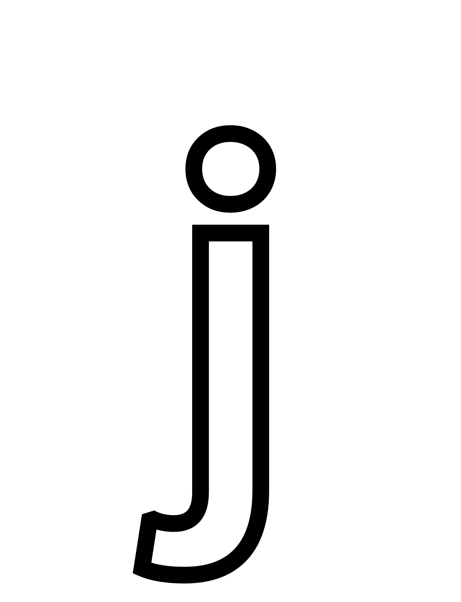 Free Alphabet Letter Picture To Color In
