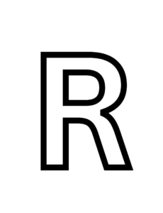 Free Alphabet Letter Picture To Color In