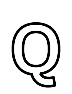 Free Alphabet Letter Picture To Color In