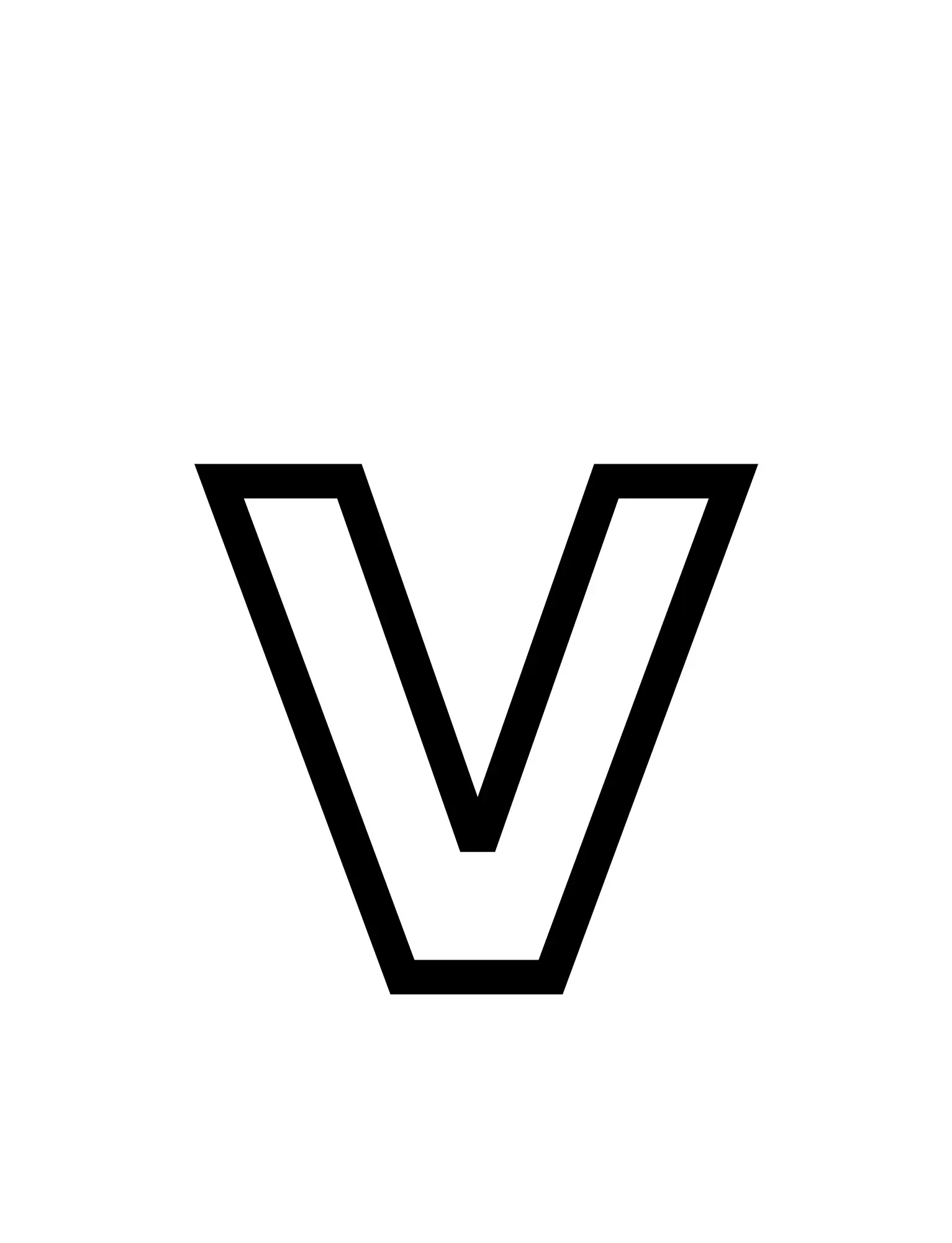 Free Alphabet Letter Picture To Color In
