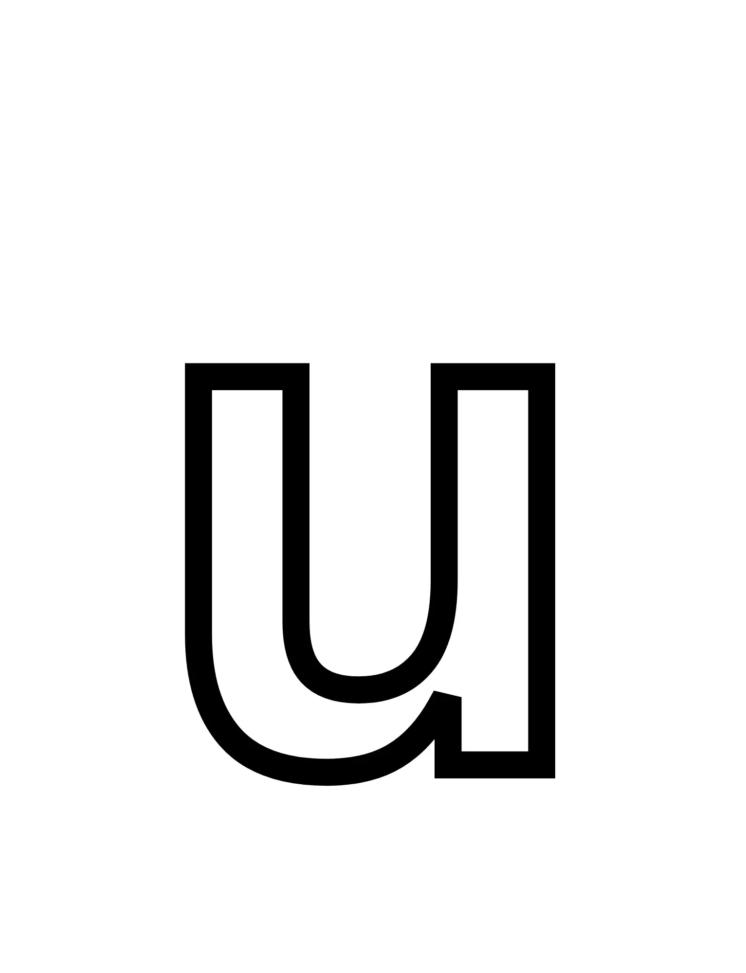 Free Alphabet Letter Picture To Color In