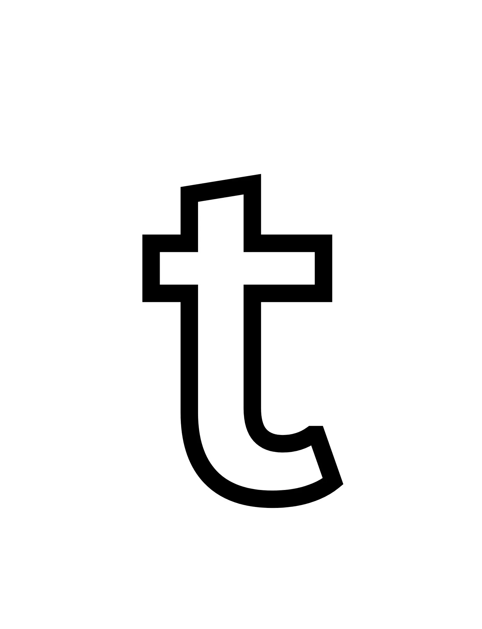 Free Alphabet Letter Picture To Color In