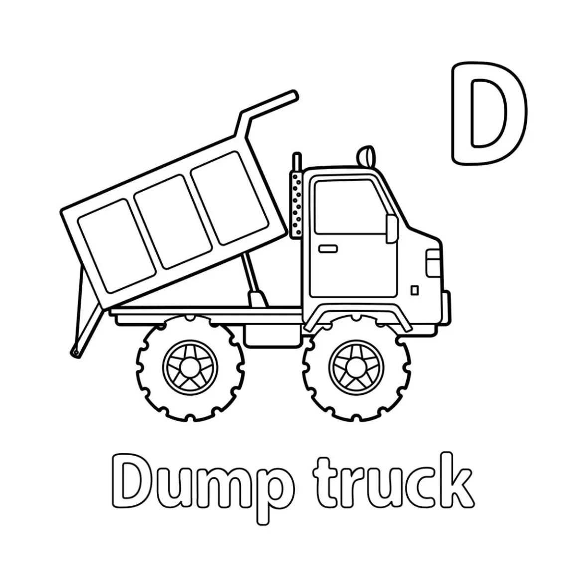 Free Alphabet Picture To Color In