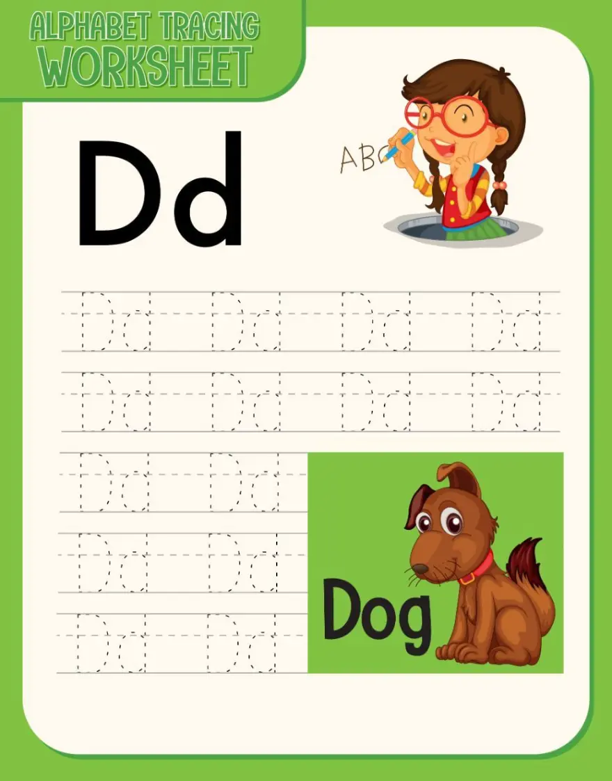 Free Alphabet Picture To Color In