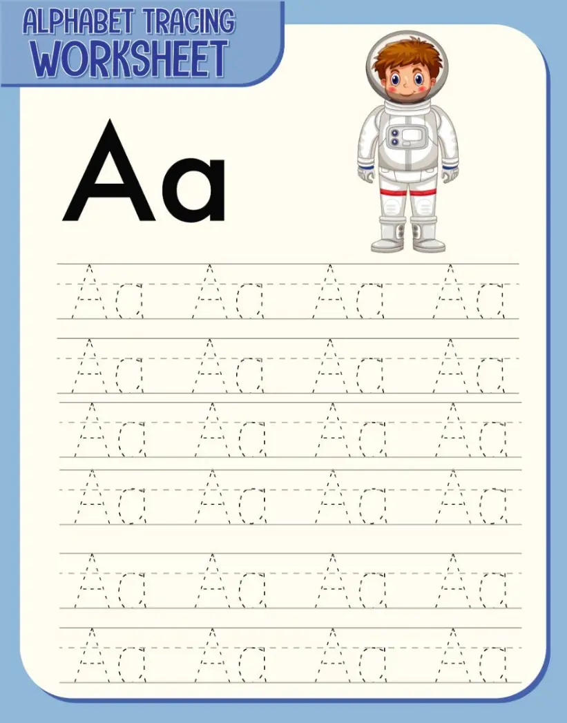 Free Alphabet Picture To Color In