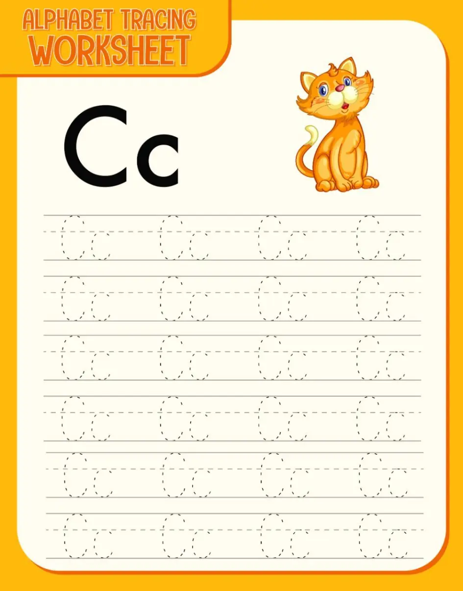 Free Alphabet Picture To Color In