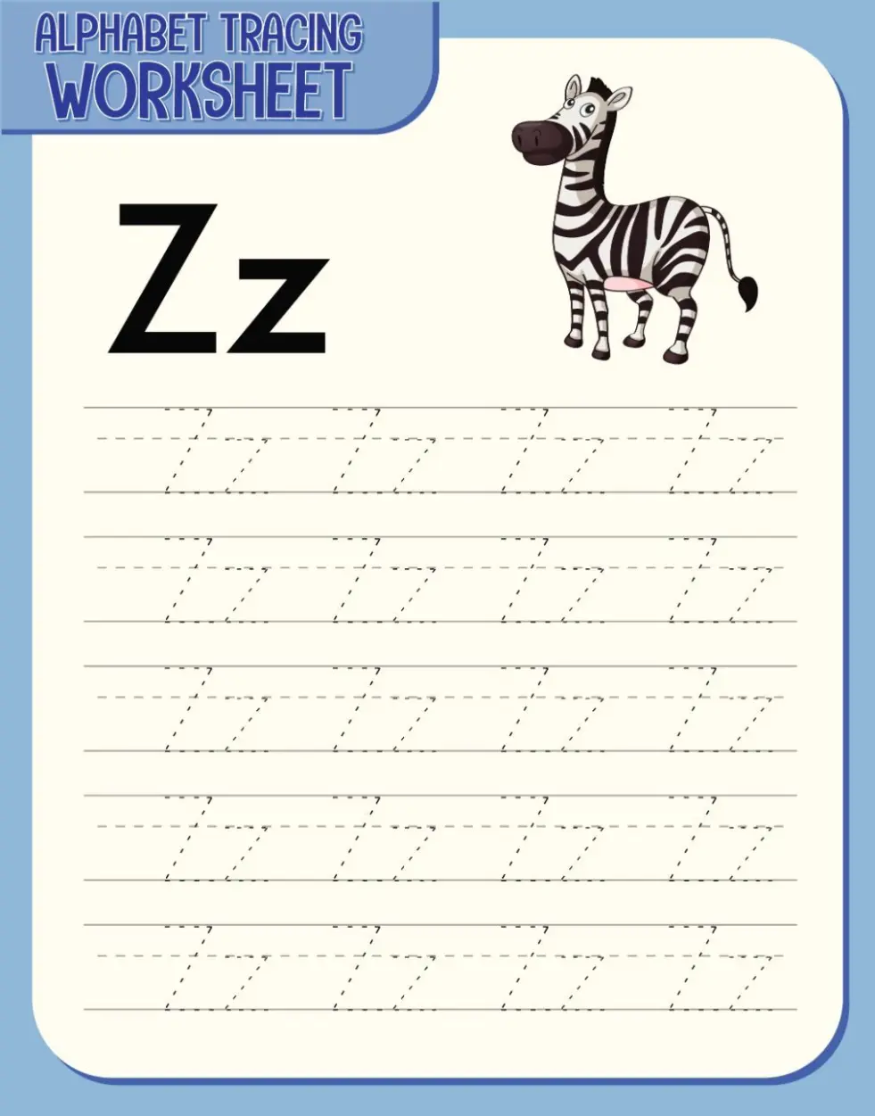 Free Alphabet Picture To Color In