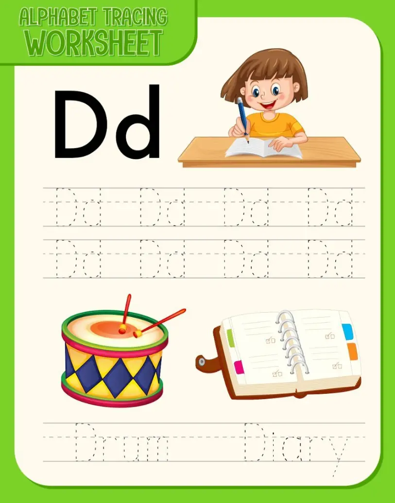 ree Alphabet Picture To Color In