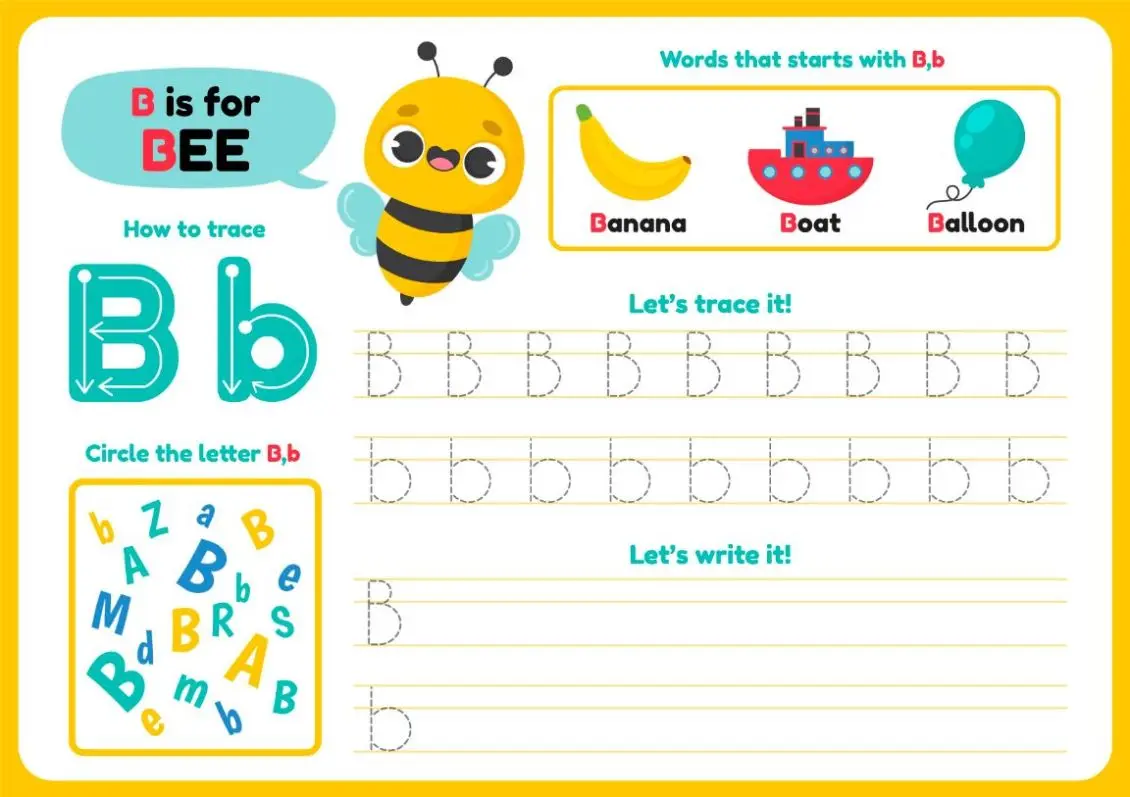 ree Alphabet Picture To Color In