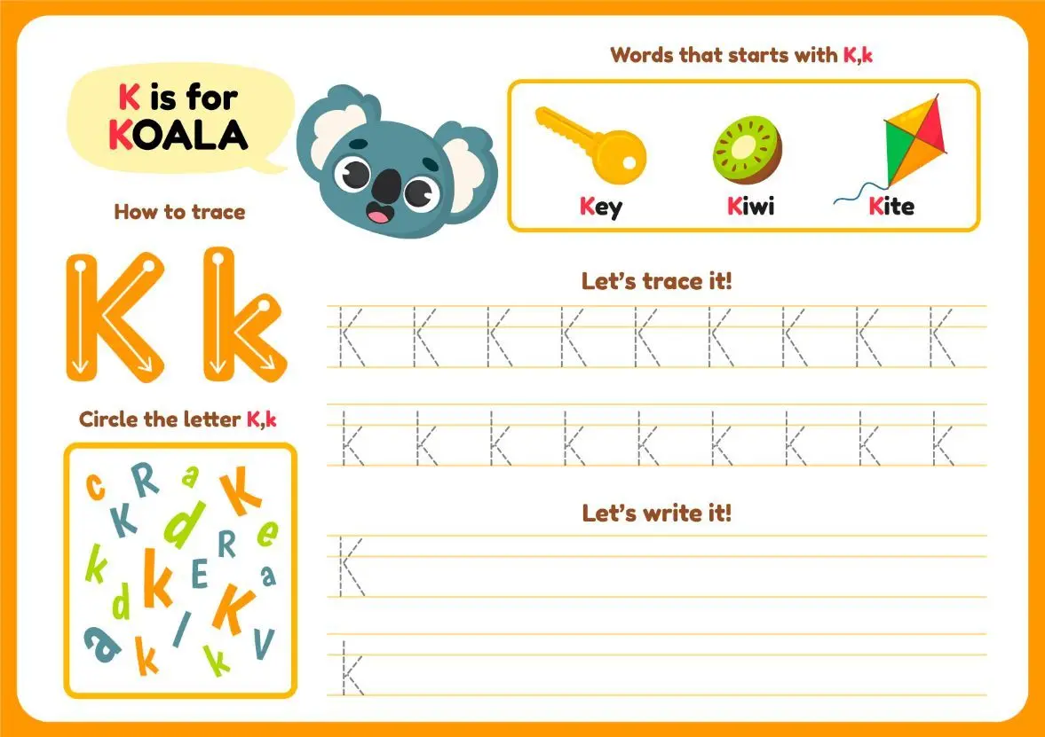 ree Alphabet Picture To Color In