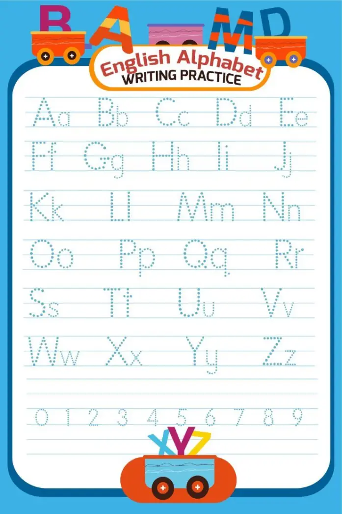 ree Alphabet Picture To Color In