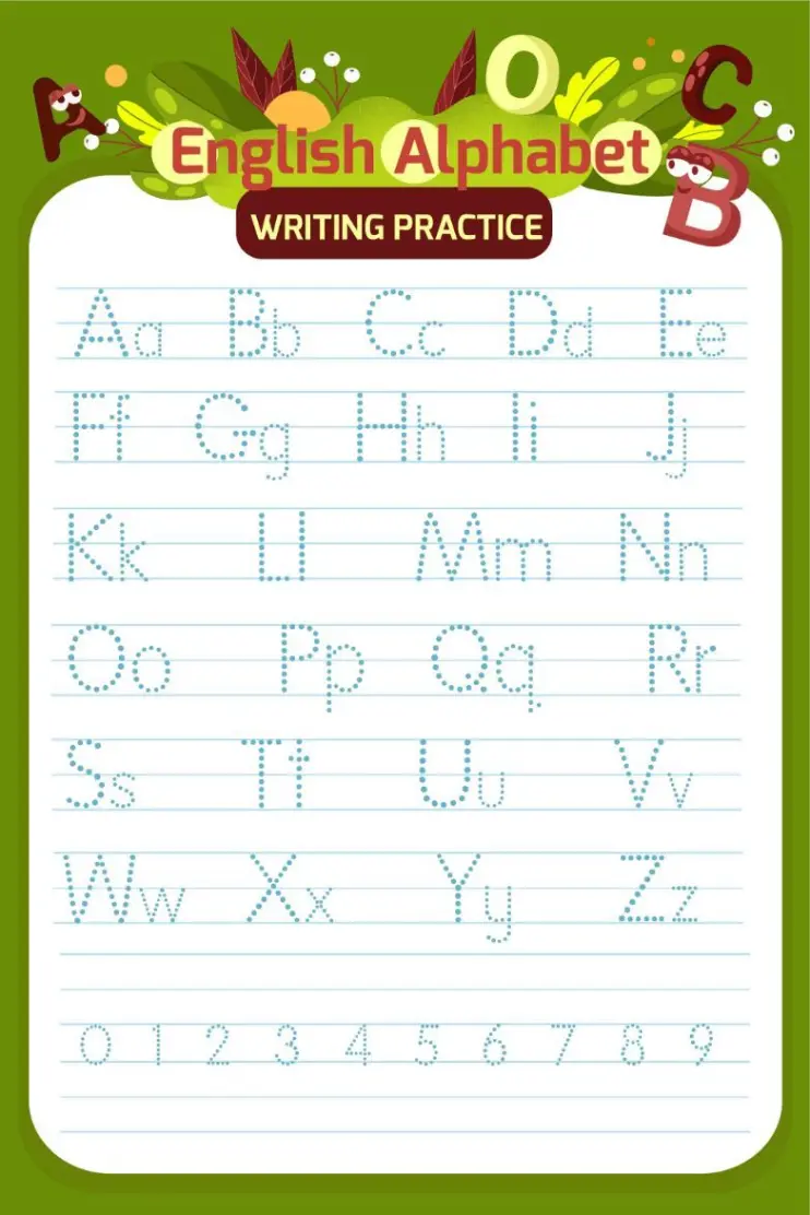 ree Alphabet Picture To Color In