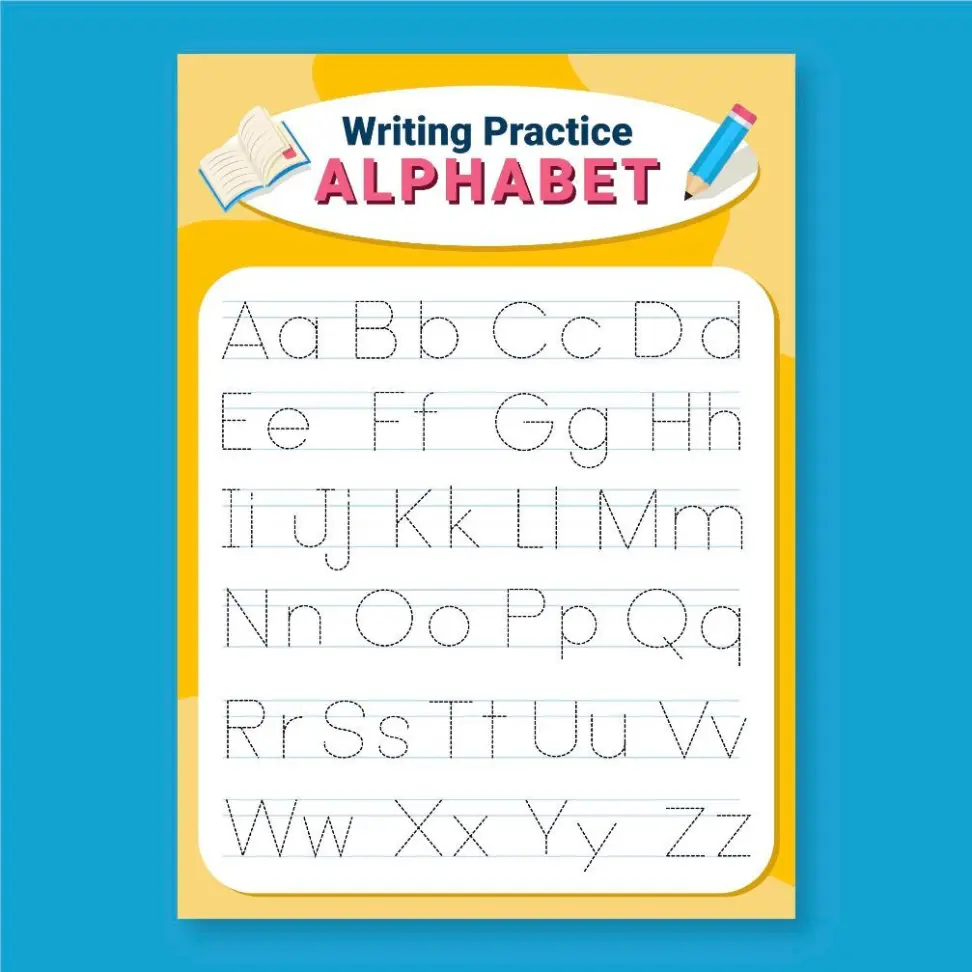 ree Alphabet Picture To Color In