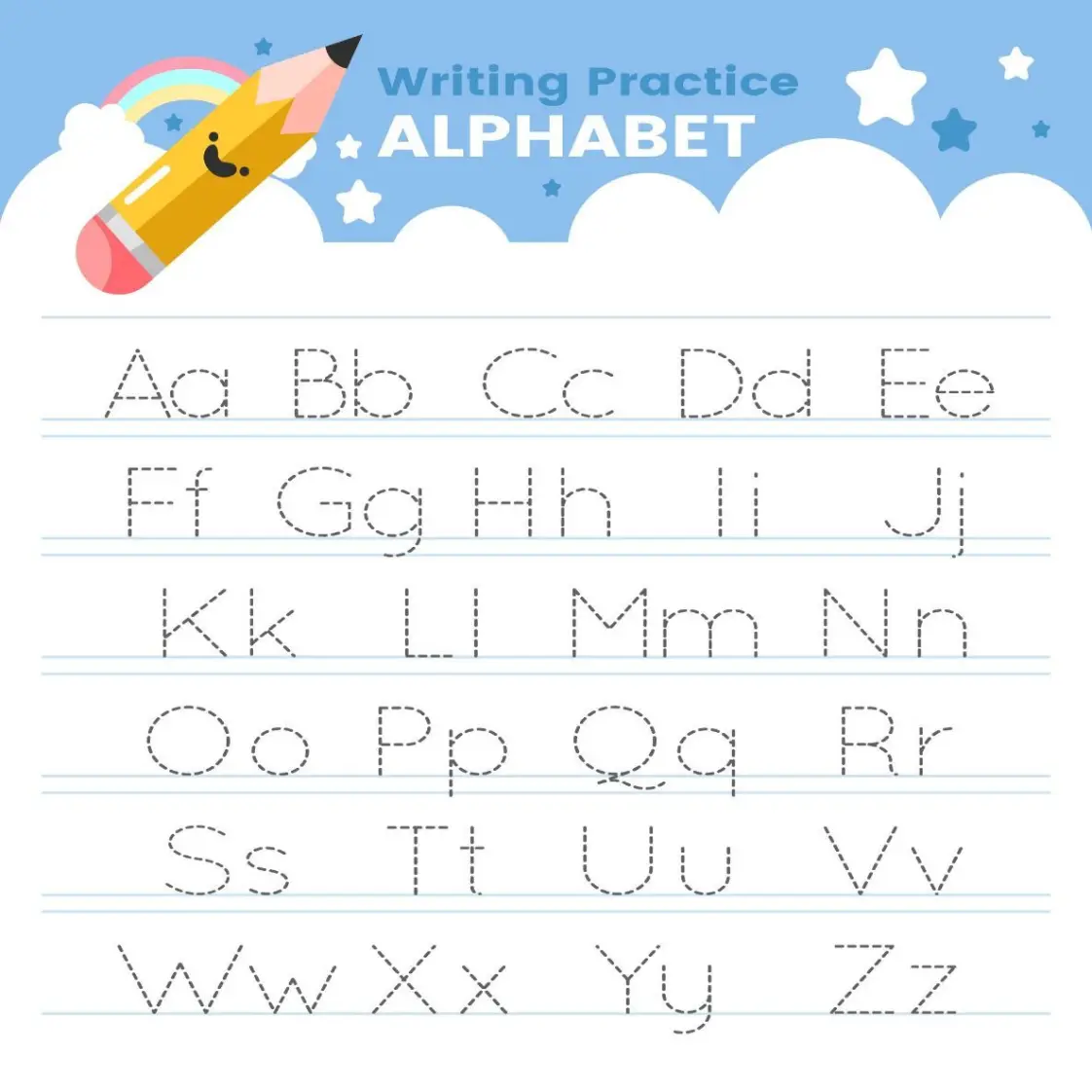 ree Alphabet Picture To Color In