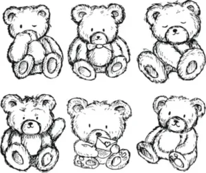 Free Bear Picture To Color In