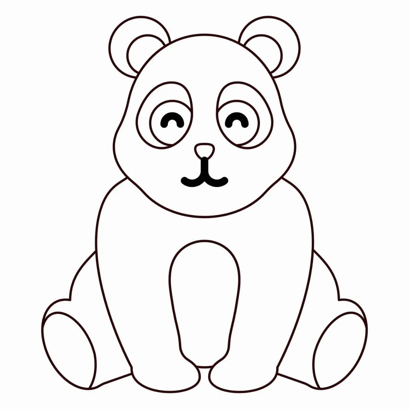 Free Bear Picture To Color In
