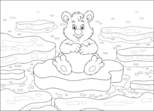 Free Bear Picture To Color In