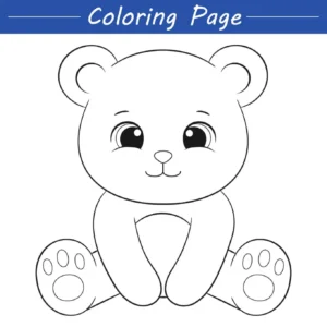 Free Bear Picture To Color In
