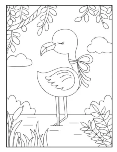 Free Bird Picture To Color In