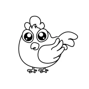 Free Bird Picture To Color In