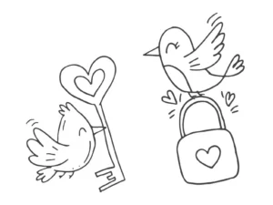 Free Bird Picture To Color In