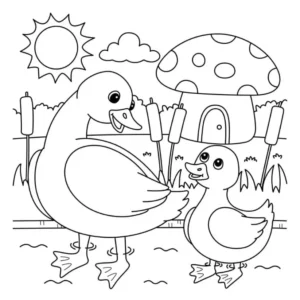 Free Bird Picture To Color In