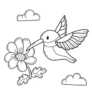 Free Bird Picture To Color In