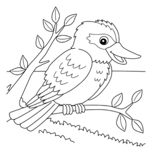 Free Bird Picture To Color In