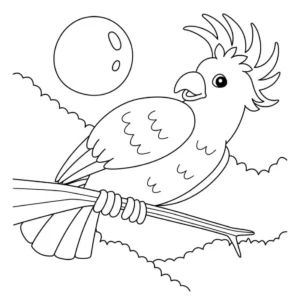 Free Bird Picture To Color In