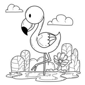 Free Bird Picture To Color In