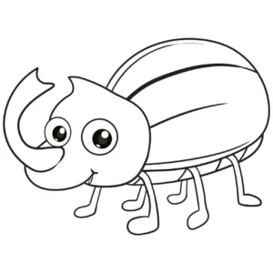 Free Bug Picture To Color In