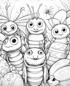 Free Bug Picture To Color In