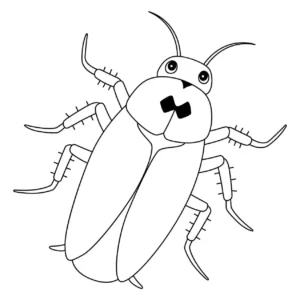 Free Bug Picture To Color In