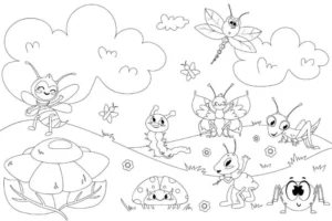 Free Bug Picture To Color In