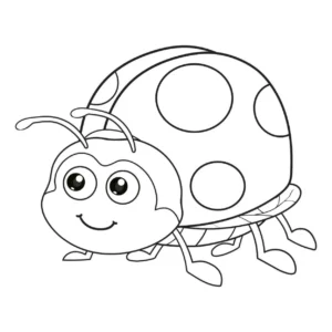 Free Bug Picture To Color In