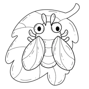 Free Bug Picture To Color In