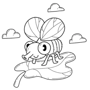 Free Bug Picture To Color In