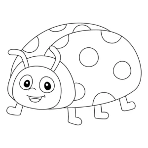 Free Bug Picture To Color In
