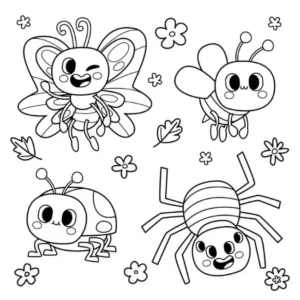Free Bug Picture To Color In