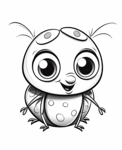 Free Bug Picture To Color In