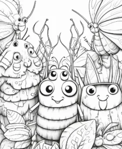 Free Bug Picture To Color In