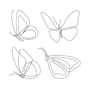 Free Butterfly Picture To Color In