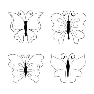 Free Butterfly Picture To Color In
