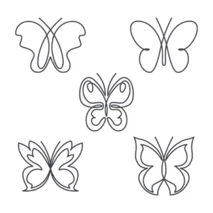 Free Butterfly Picture To Color In